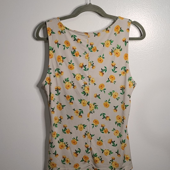 Floral Rouched Blouse - Picture 2 of 4